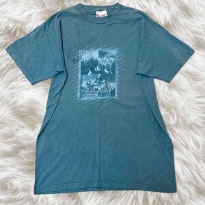 Disney Teal Short-Sleeve Graphic Tee
